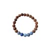 Minerální náramek modrý Avanturín a Rudraksha VEPEZ