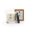 Přírodní sójová svíčka Lilie & Santal 220g Kimmy Candles VEPEZ