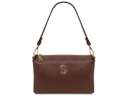 Kabelka z mäkkej kože Sia Tuscany Leather