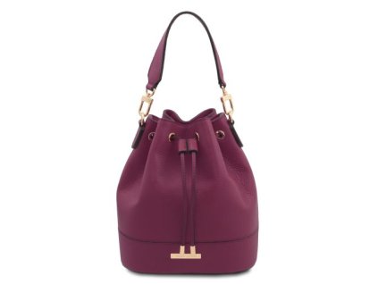 Kožená kabelka do ruky s crossbody popruhom TL Bag Tuscany Leather