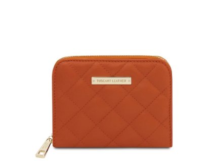 Exkluzívna peňaženka z mäkkej kože na zips Teti Tuscany Leather