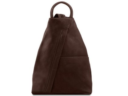 Mäkký kožený batoh Shanghai Tuscany Leather