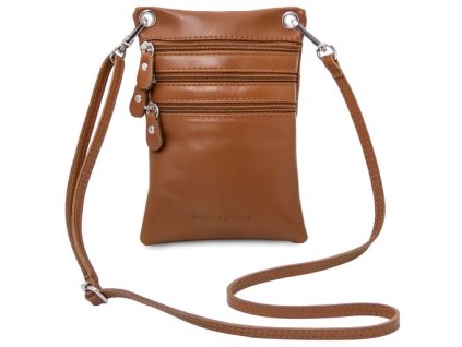 Mäkká kožená mini cross taška TL Bag Tuscany