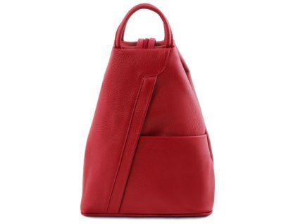 Mäkký kožený batoh Shanghai Tuscany Leather