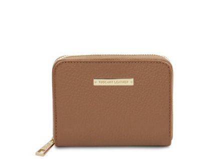 Exkluzívna kožená peňaženka na zips Kore Tuscany Leather
