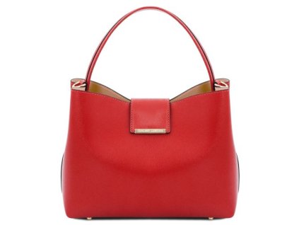 Kožená bucket kabelka Clio Tuscany Leather