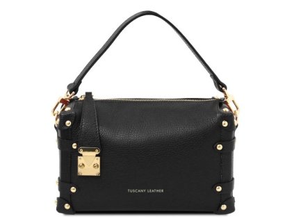 Mäkká kožená kabelka Praline Tuscany Leather