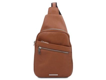 Mäkká kožená crossover taška Albert - Tuscany Leather