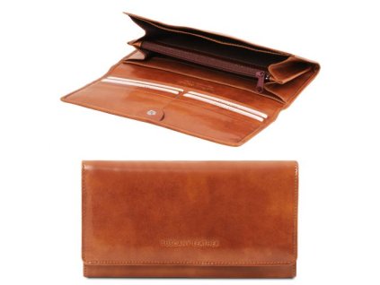 Exkluzívna kožená peňaženka pre ženy Tuscany Leather