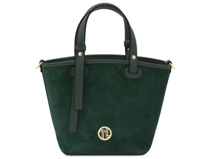 Kožená semišová kabelka Glacette Tuscany Leather