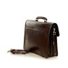 Teczka męska ciemny brąz classic LORIS