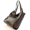 Modna torebka damska skórzany shopper bag - MARCO MAZZINI Portofino Max czarny