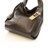 Modna torebka damska skórzany shopper bag - MARCO MAZZINI Portofino Max czarny