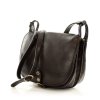 Duża włoska torebka listonoszka typu saddle bag MARCO MAZZINI - Toscania Classico czarna