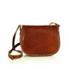 Włoska listonoszka damska skóra naturalna MARCO MAZZINI - Cremona camel