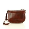 Włoska listonoszka damska skóra naturalna MARCO MAZZINI - Cremona brąz