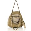 MARCO MAZZINI Torebka skórzana shopper bag ispirato dalla natura beżowy taupe