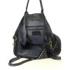 Duża torebka skórzana oversize style shopper bag - MARCO MAZZINI czarny