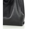 MARCO MAZZINI Torebka miejski shopper bag skóra naturalna handmade czarny