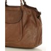 MARCO MAZZINI Torebka skórzana shopper bag ispirato dalla natura brąz