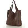 MARCO MAZZINI Torebka miejski shopper bag skóra naturalna handmade brąz