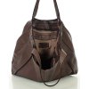 MARCO MAZZINI Torebka miejski shopper bag skóra naturalna handmade brąz