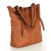 MARCO MAZZINI Camel priestranná shopper kabelka