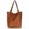 MARCO MAZZINI Camel priestranná shopper kabelka