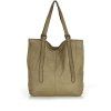 MARCO MAZZINI Béžová priestranná shopper kabelka