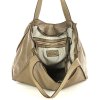 MARCO MAZZINI Torebka miejski shopper bag skóra naturalna handmade beżowa cappuccino