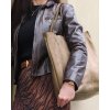 MARCO MAZZINI Torebka miejski shopper bag skóra naturalna handmade beżowa cappuccino