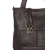 Torebka damska shopper A4 skóra naturalna - MARCO MAZZINI brąz caffe