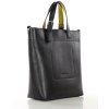 Duża torebka shoppperka do ręki skórzana premium MARCO MAZZINI czarna