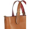 Duża torebka shoppperka do ręki skórzana premium MARCO MAZZINI brązowa