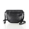 MARCO MAZZINI Čierna luxusná kožená kabelka