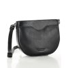 Elegancka torebka damska listonoszka skórzana premium MARCO MAZZINI czarna