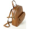 Elegancki plecak damski skórzany premium MARCO MAZZINI brązowy