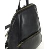 Elegancki plecak damski skórzany miejski minimalizm - MARCO MAZZINI czarny