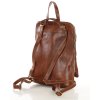 Elegancki plecak damski skórzany premium MARCO MAZZINI brązowy