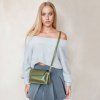 TL Bag - Leather shoulder bag (Farba Béžová)