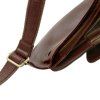 Leather crossover bag (Farba Medová)