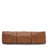 Callie - Soft leather shoulder bag (Farba Koňaková)