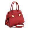 Coccola - Leather handbag (Farba Čierna)
