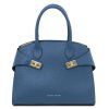 Coccola - Leather handbag (Farba Čierna)