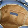 Prisma - Soft leather backpack (Farba Denim)