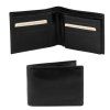 Exclusive 3 fold leather wallet for men (Farba Hnedá)