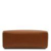 TL Bag - Leather shoulder bag (Farba Koňaková)