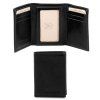 Exclusive 3 fold leather wallet (Farba Hnedá)