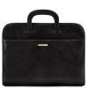 Sorrento - Document Leather briefcase (Farba Hnedá)