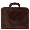 Sorrento - Document Leather briefcase (Farba Hnedá)